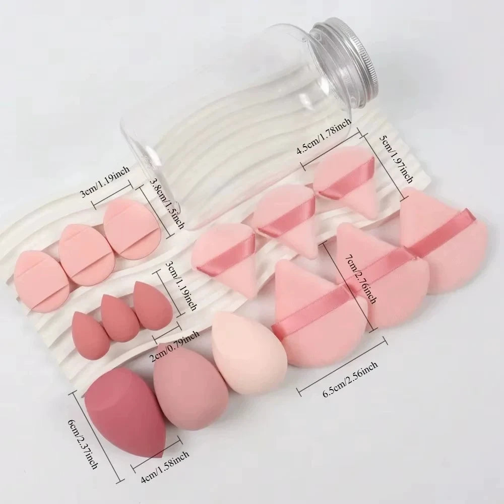 Assorted Makeup Application Tool Set
