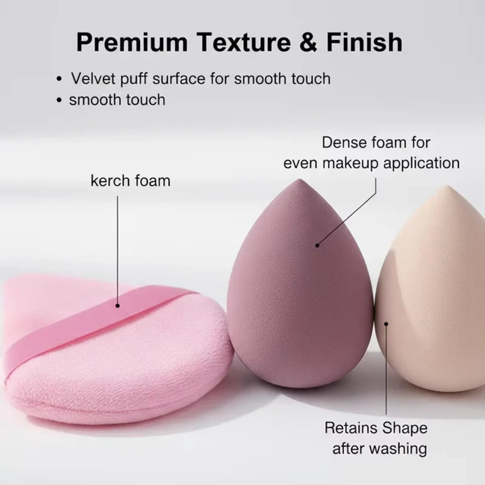 Assorted Makeup Application Tool Set