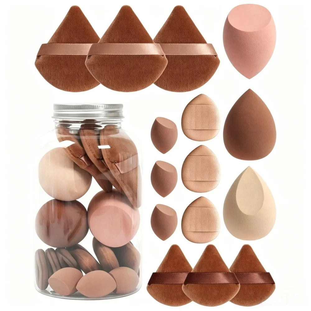 Assorted Makeup Application Tool Set